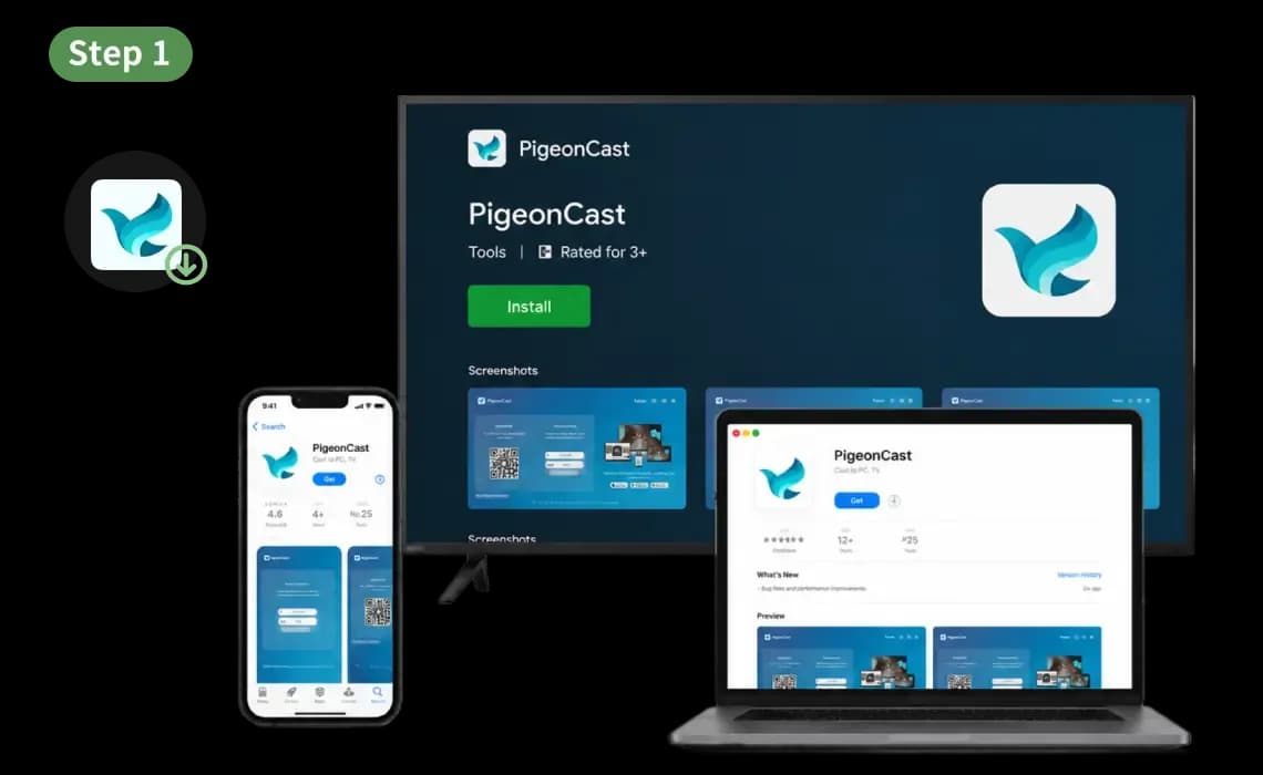 Install PigeonCast